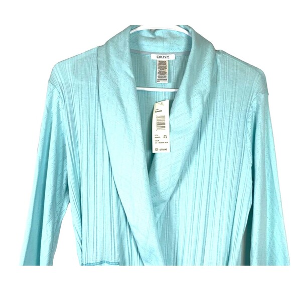 DKNY Wrap Dress Size P/S Wonder Blue Style:429433 New w/Tags - Picture 12 of 12